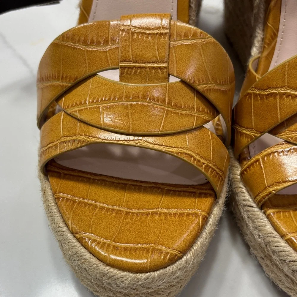 Zara croc embossed